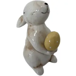 ZAJĄCZEK CERAMICZNY BEŻOWY ( 1 szt. ) ZAJĄCZEK CERAMICZNY BEŻOWY ( 1 szt. )